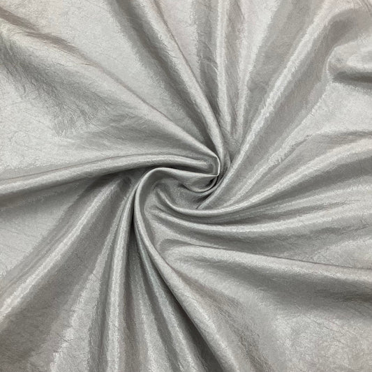 Gray Crinkle Lining - 2 yards