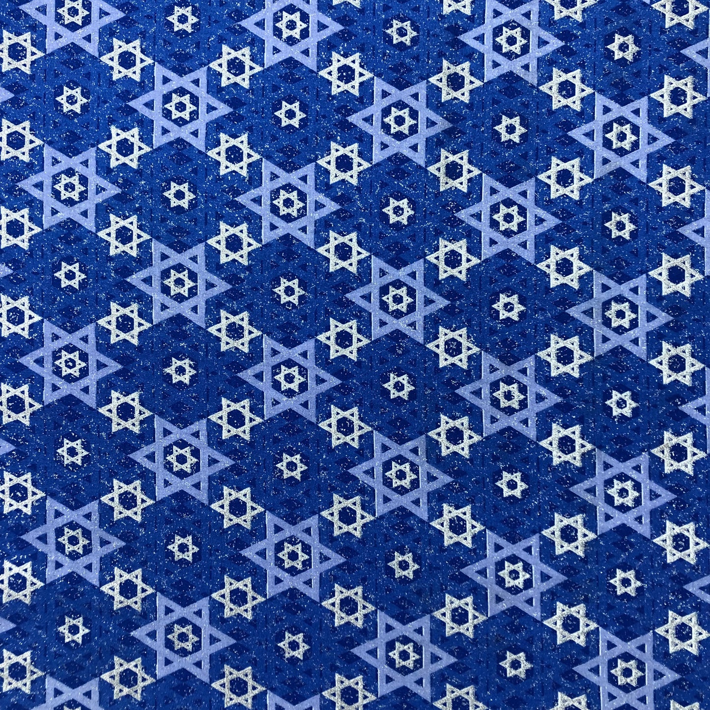 Quilt-weight cotton - Star of David - 1 3/4 yards