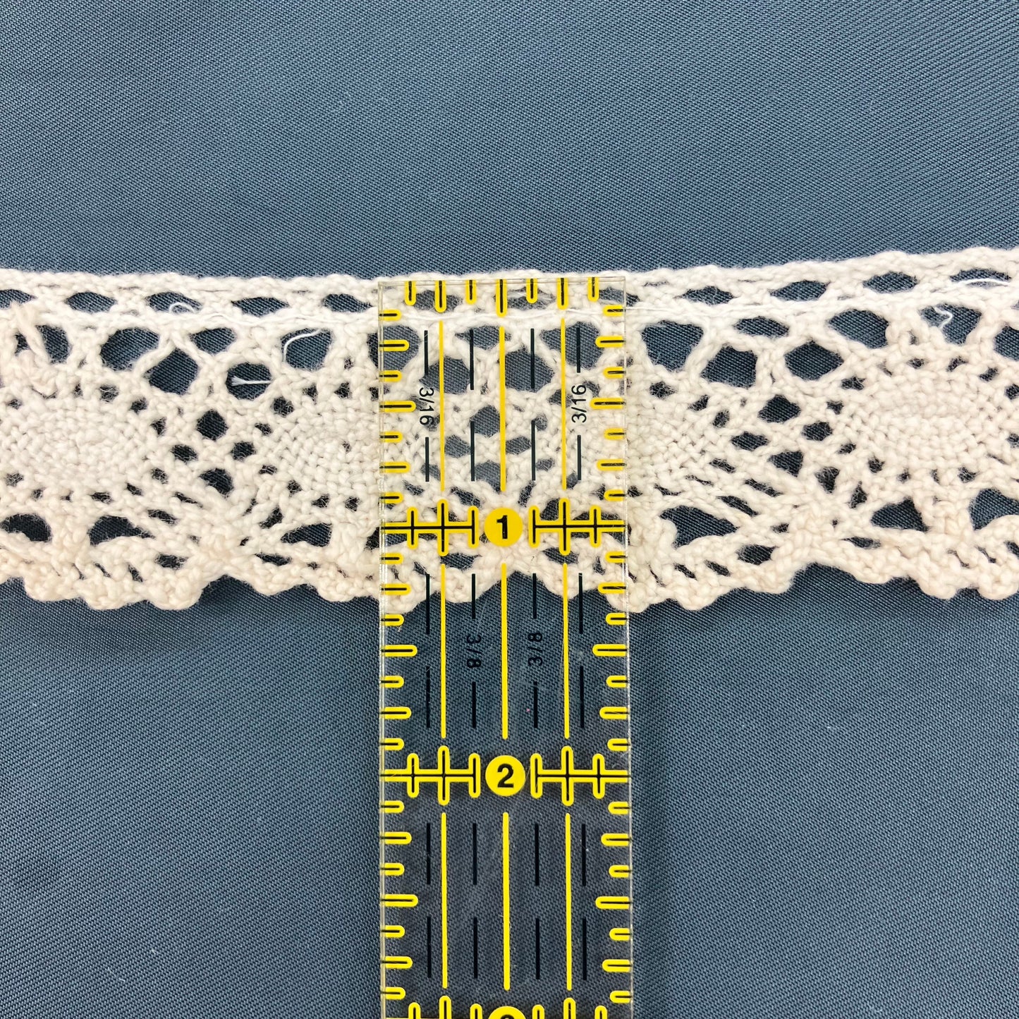 Road Rescue #5 - Cotton Lace Trim - 4 1/4 yards total