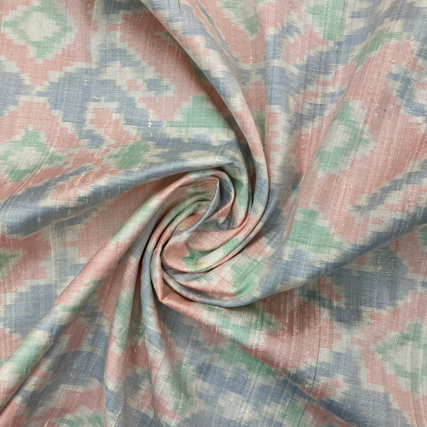 Printed Silk Shantung - 2 3/4 yards