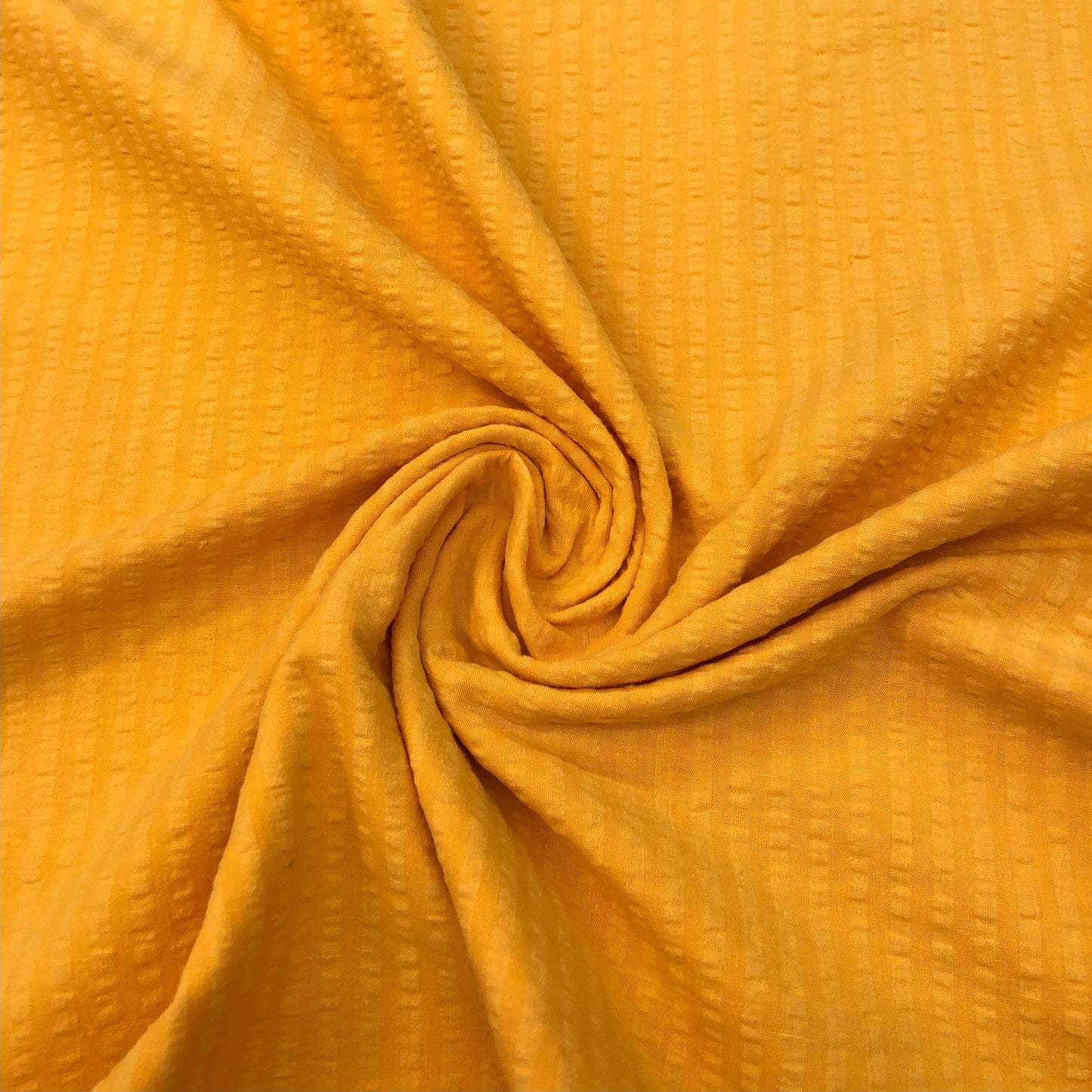 Sunny Yellow Seersucker - 4 yards