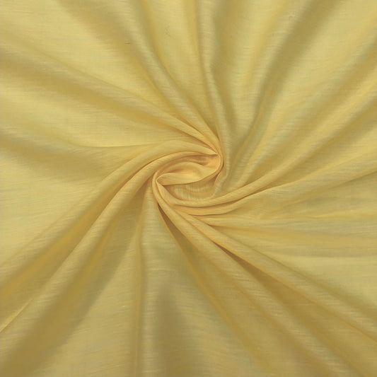 Soft Yellow Sheer - super wide! - 2 yards