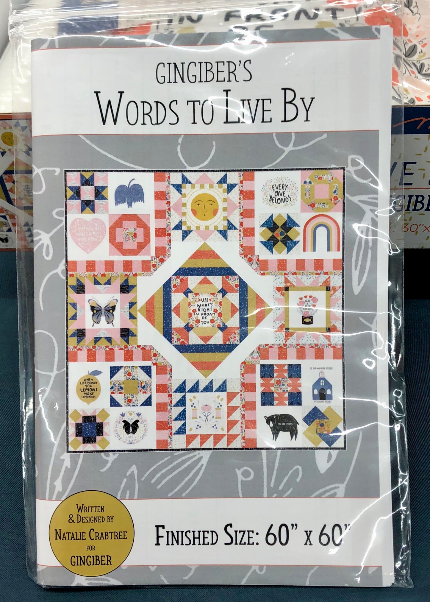 Quilting Kit - Moda - "Words to Live By"