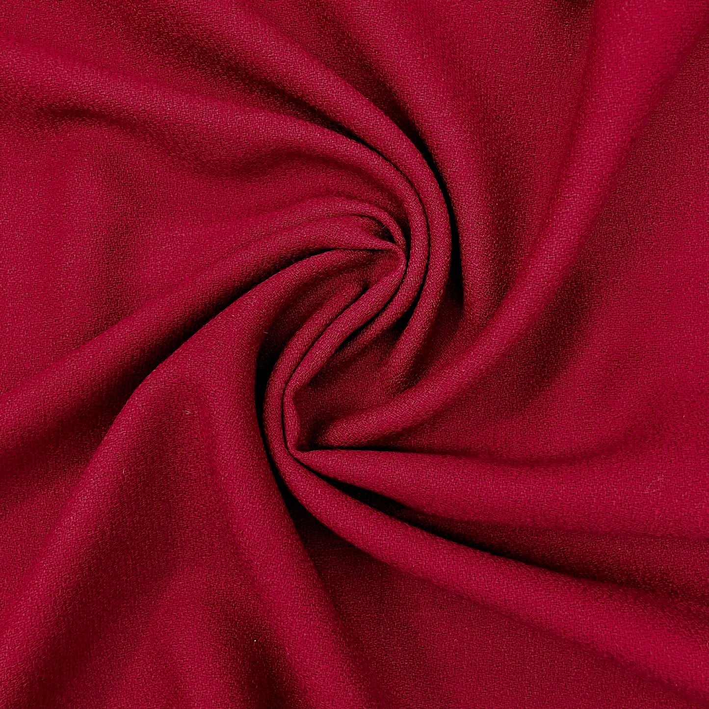 Cranberry Wool Crepe - 3 1/2 yards