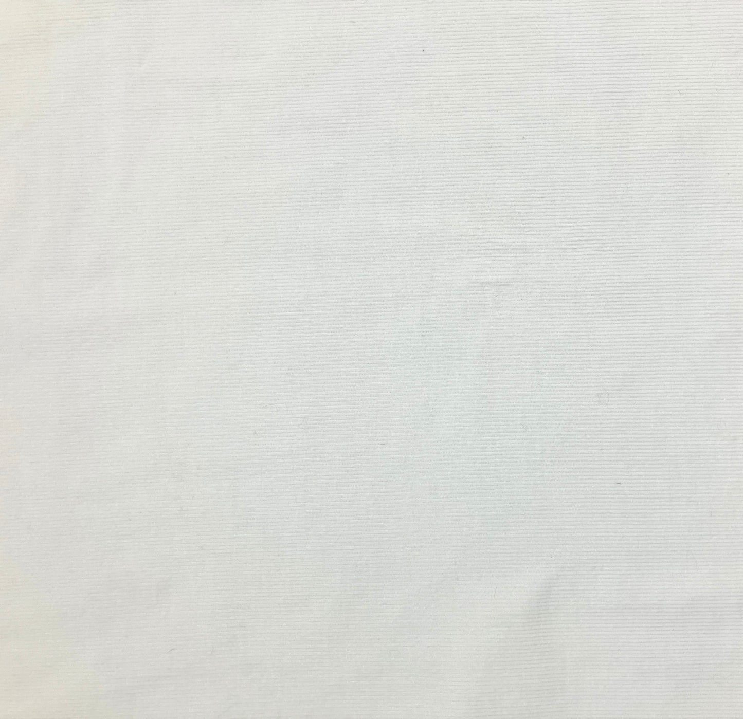 White Skinny Corduroy - 4 yards