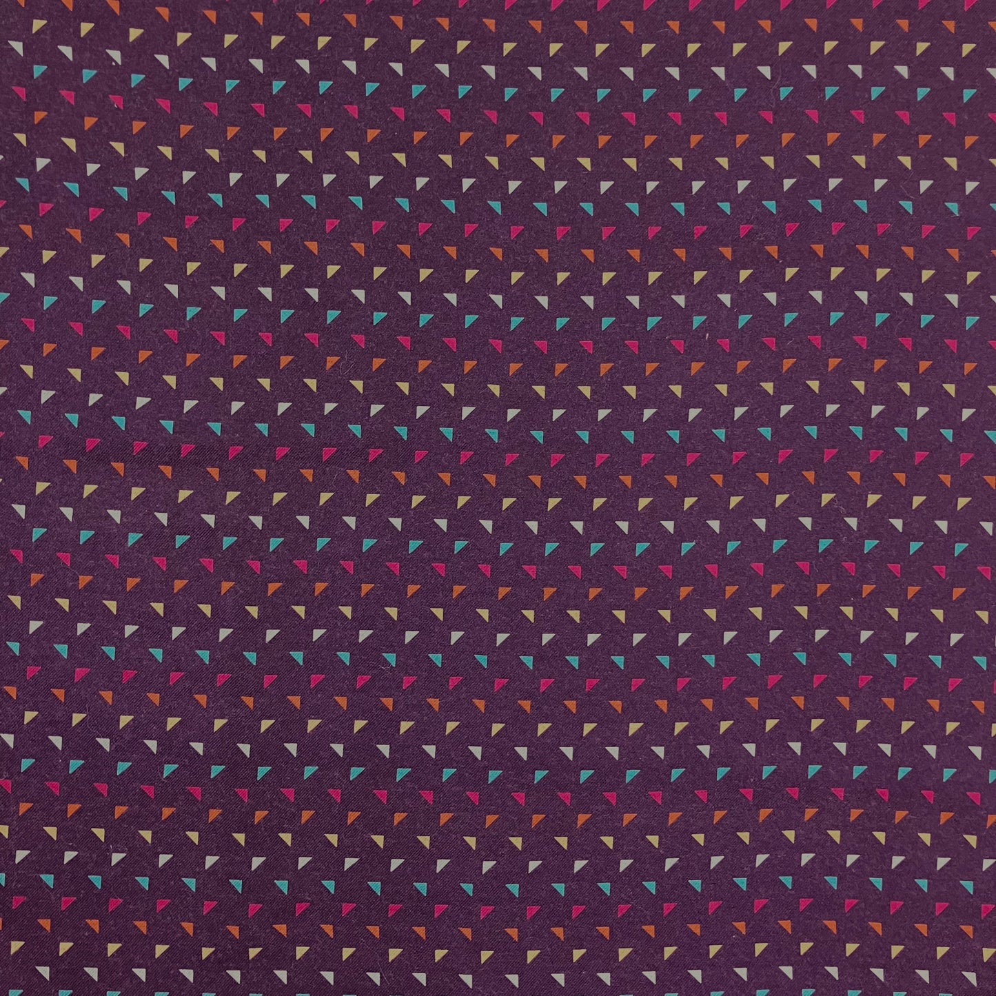 Plum Print Rayon - 2 3/4 yards