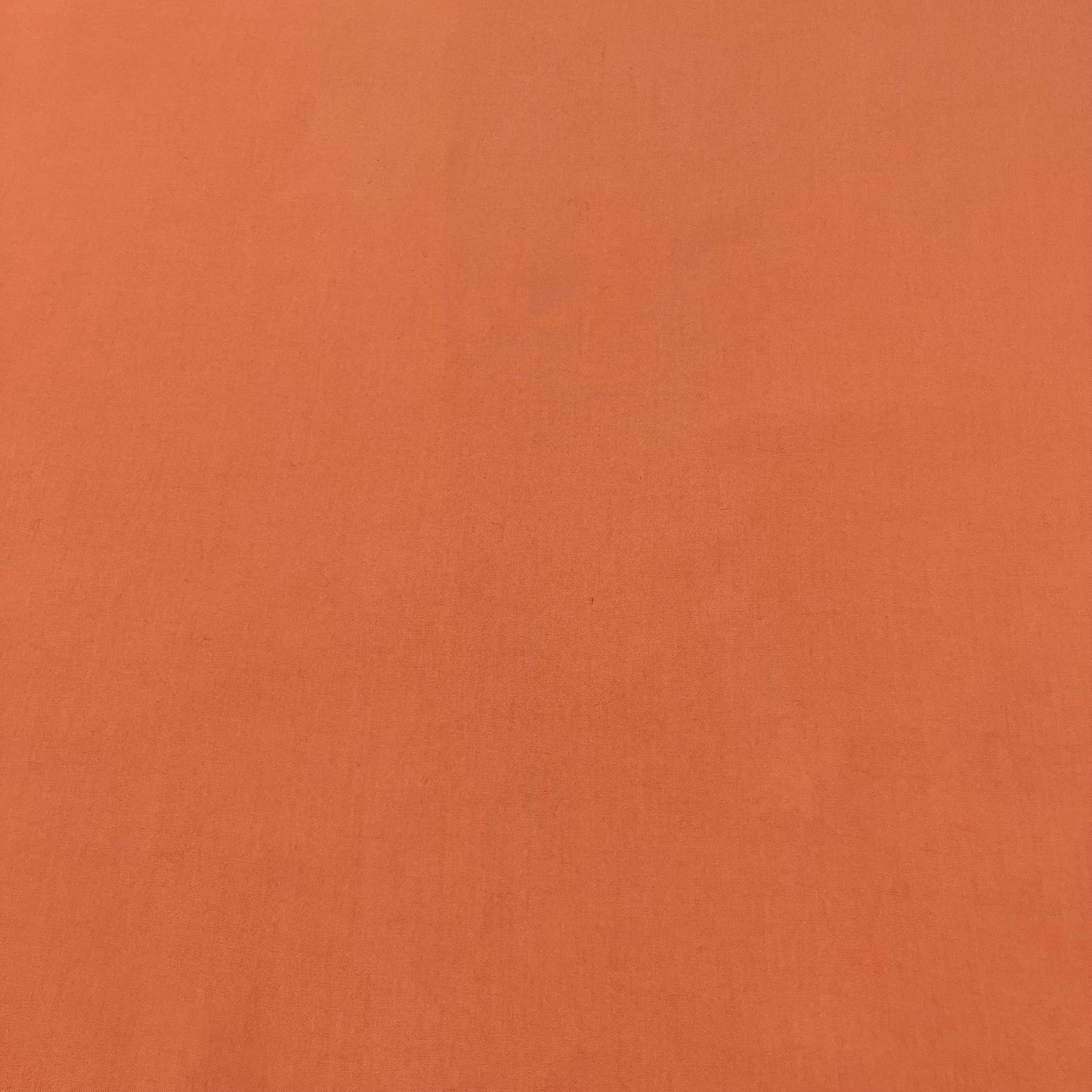 Peachy Orange Cotton/Rayon (?) Blend - 1 yard plus extra