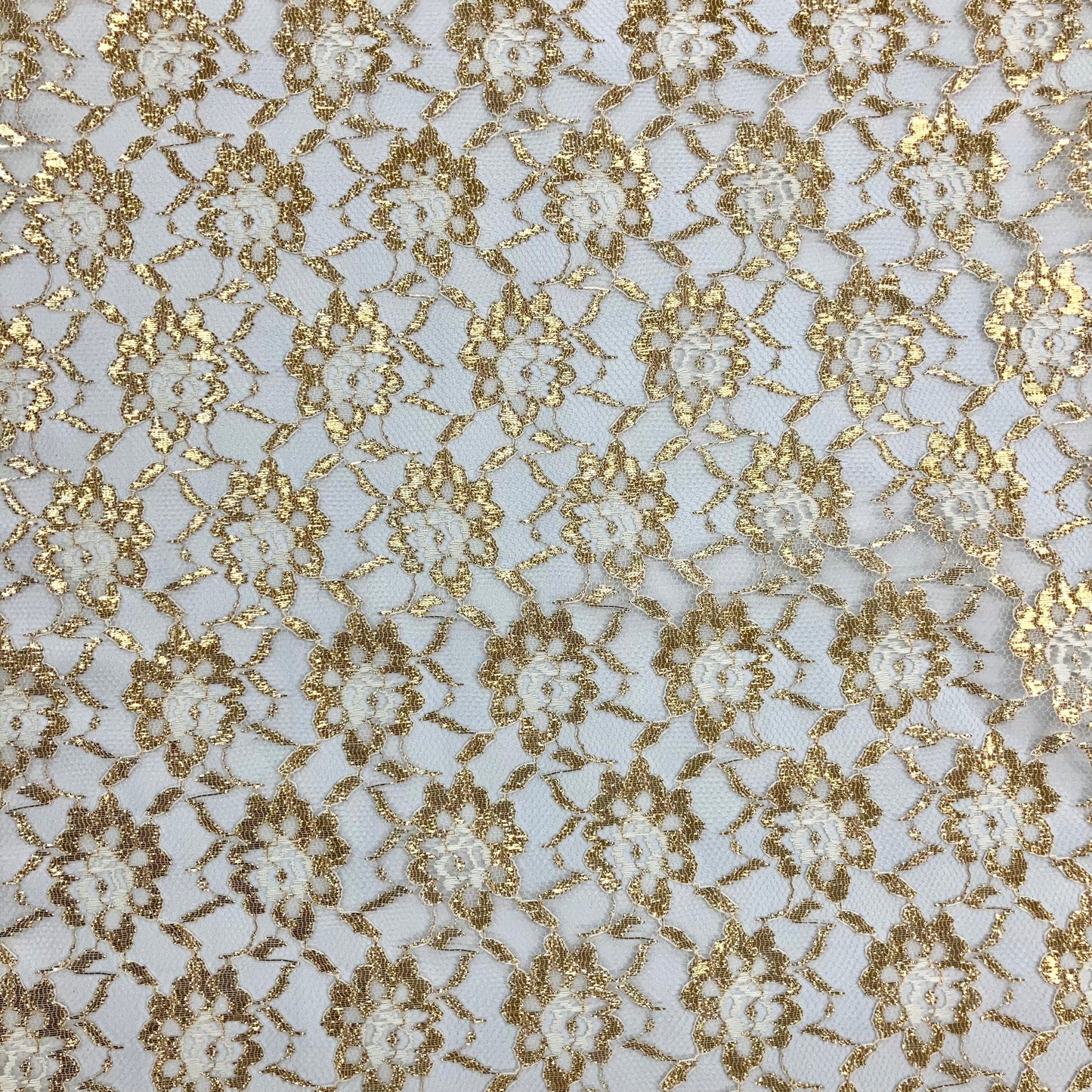 Gold Metallic Lace - 1 1/4 yard