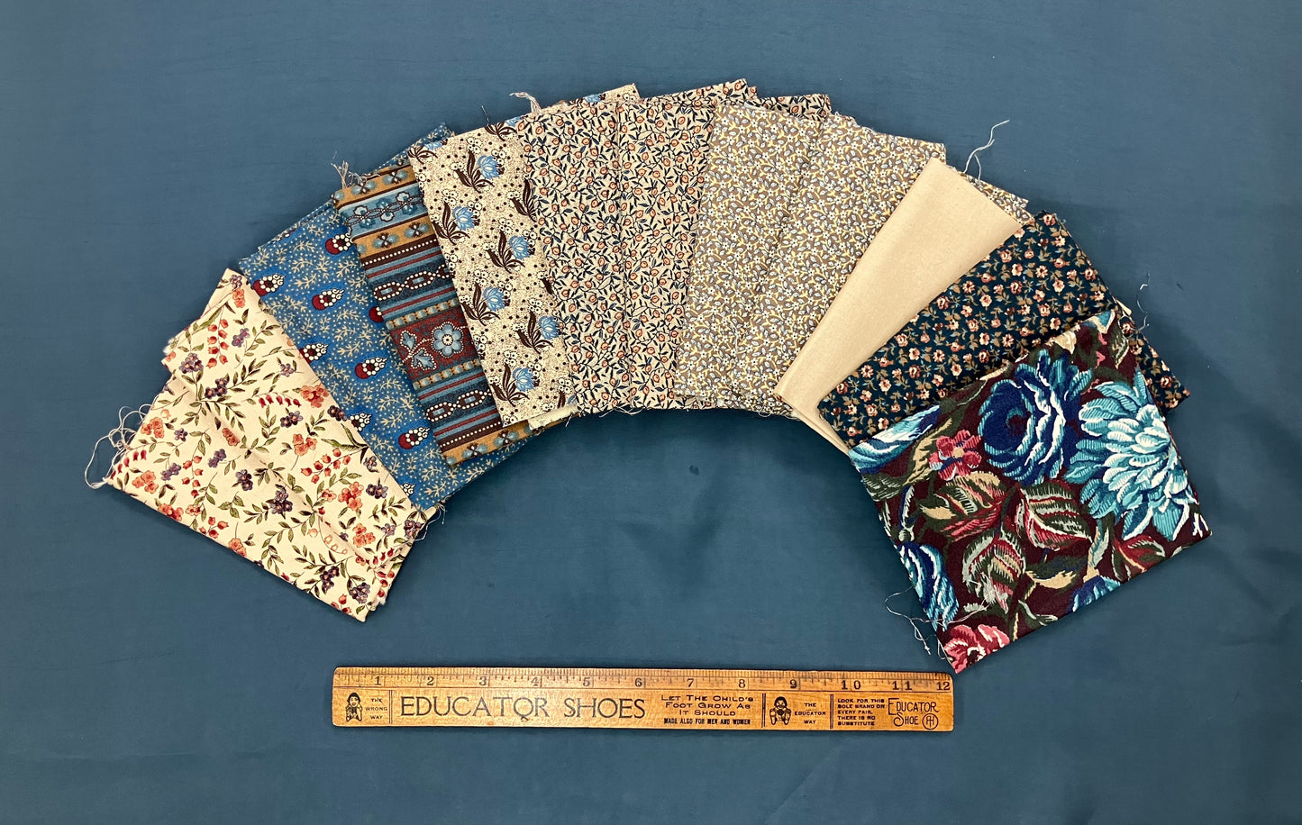 Quilt Bundle - Colonial Browns and Blues