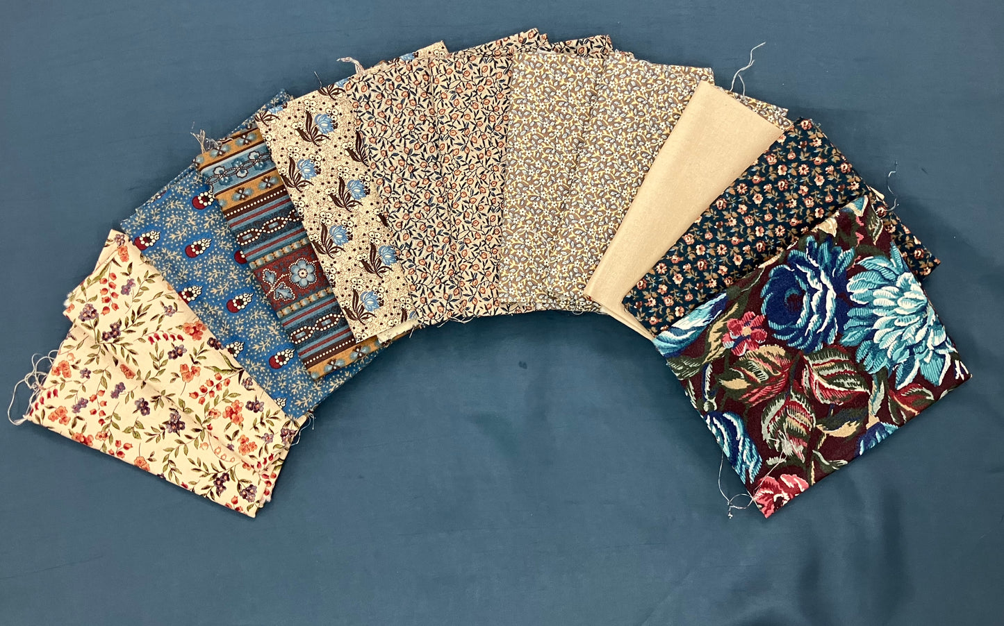 Quilt Bundle - Colonial Browns and Blues