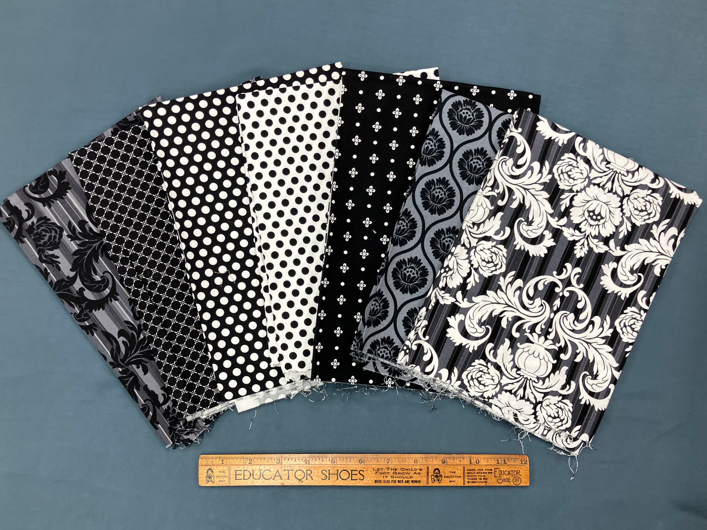 Quilt Bundle - Black/White/Grey