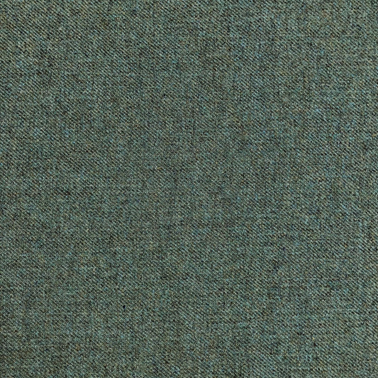 Medium-Weight Green-Blue Wool Tweed - 3 yards