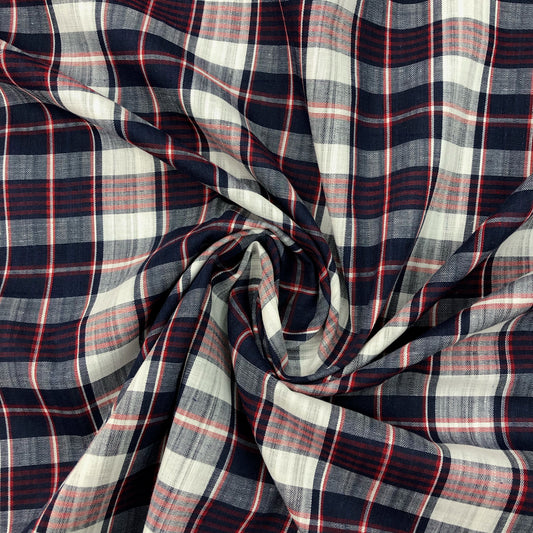 Proper Plaid Shirting - 3 1/4 yards