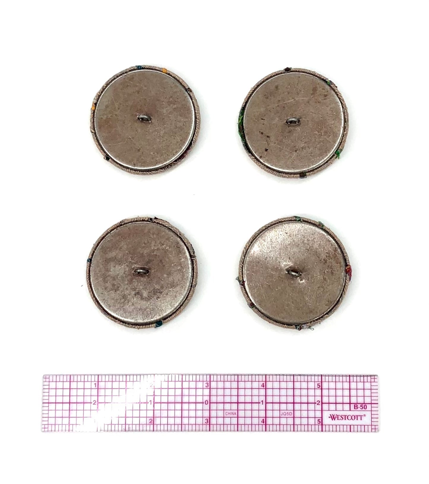 Giant Covered Buttons - set of 4